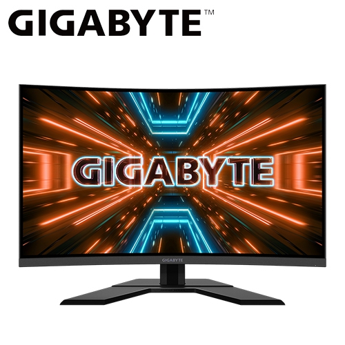 技嘉 G32QC A 32"2K曲面(VA/1500R/165hz/1ms/DCI-P3 93%/2H1DP/USB3.0*2)