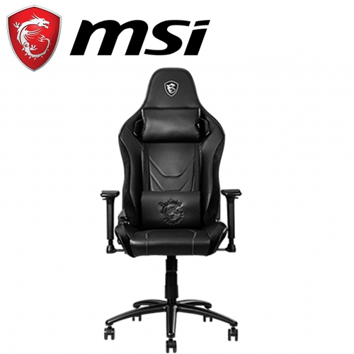 微星 MAG CH130X 龍魂電競椅/碳素鋼/PVC皮革/90-150度調整椅背/2D扶手/4級桿