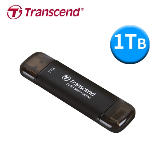 創見 ESD310C TS1TESD310C USB3.2/Type C 1TB 雙介面固態行動碟