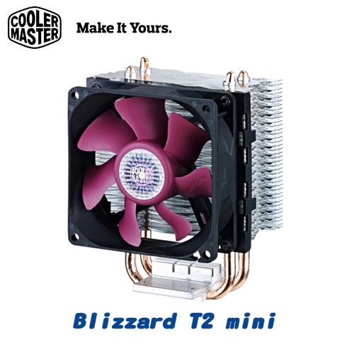 酷媽 Blizzard T2 mini/8CM風扇/空冷塔型/2根銅導管