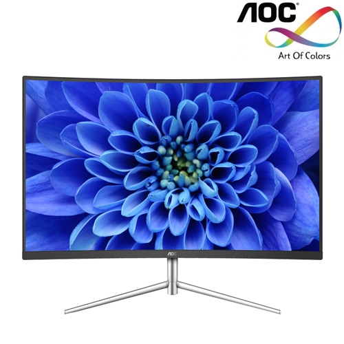aoc aoc c32v1q 32型 va曲面/1920x1080/低蓝光不闪屏/1a1h1dp