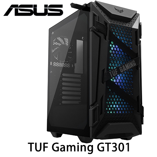 華碩 TUF Gaming GT301 ATX/玻璃透側/CPU高16/顯卡長32/耳機架