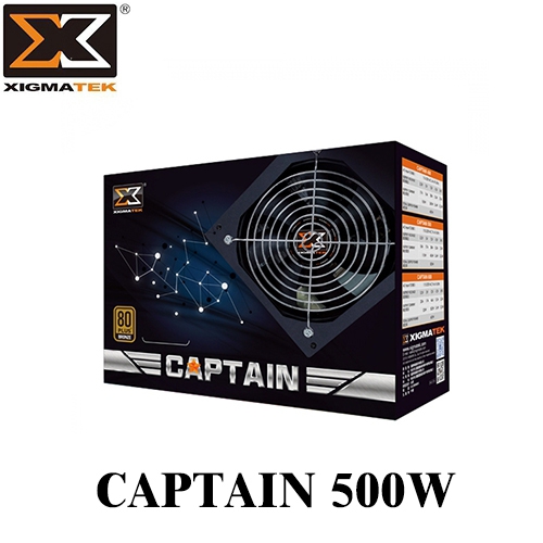 Xigmatek CAPTAIN 500W 80+銅牌/三年保固