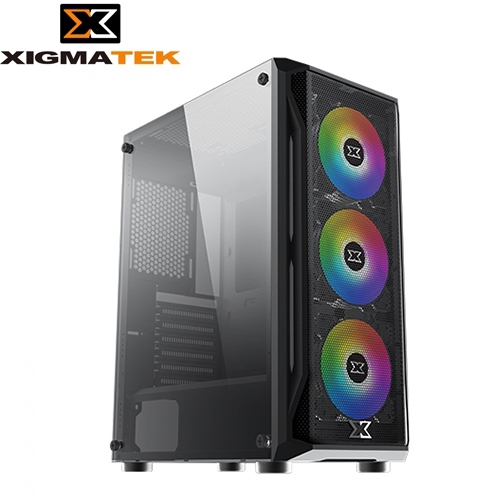 (搭機價)Xigmatek Gaming M ARGB(ATX/U3/CPU高16cm/顯卡長32cm)