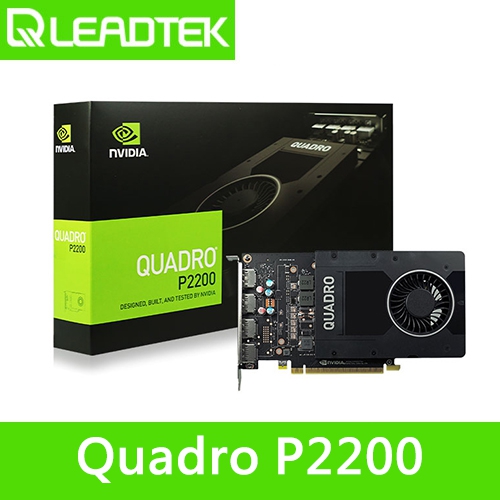 麗臺 Quadro P2200(5G GD5x 160bit/CUDA:1280/20.1cm/註冊三年到府)