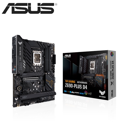 ASUS TUF GAMING Z690-PLUS D4(ATX/1H1P/Intel 2.5G/註冊五年保)