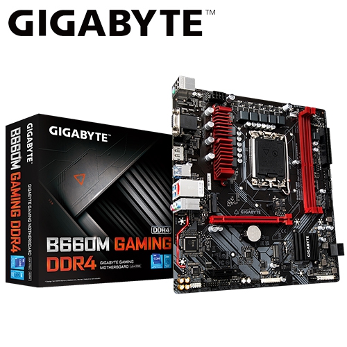 技嘉 B660M GAMING DDR4(M-ATX/1A1H1P/Realtek 2.5G)