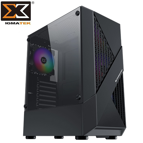 (搭機價)Xigmatek Infinity(ATX/USB3.0x1/USB2.0x2/RGB Fan*4/顯卡長31cm)