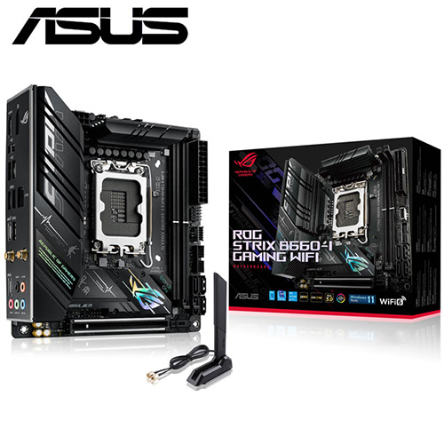 華碩 ROG STRIX B660-I GAMING WIFI(Mini-ITX/1H1P/Intel 2.5G+Intel WiFi 6)