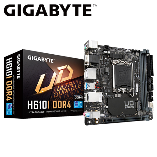 技嘉 H610I DDR4(Mini-ITX/1H2DP/Intel LAN/註冊四年)