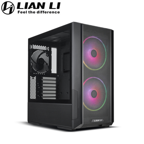 (搭機價)聯力 LANCOOL 216 黑 RGB/顯卡長39.2/CPU高18/支援ATX/Mini-ITX/玻璃透側