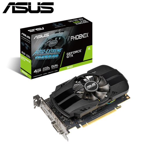 華碩 PH-GTX1650-4G(1680MHz/19cm/單風扇/1D1H1DP/N-pin)