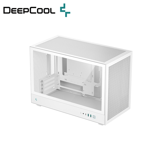 DEEPCOOL CH260 WH 白 M-ATX/玻璃透側/CPU高17.4cm/顯卡長38.8cm/支援360水冷/支援背插式