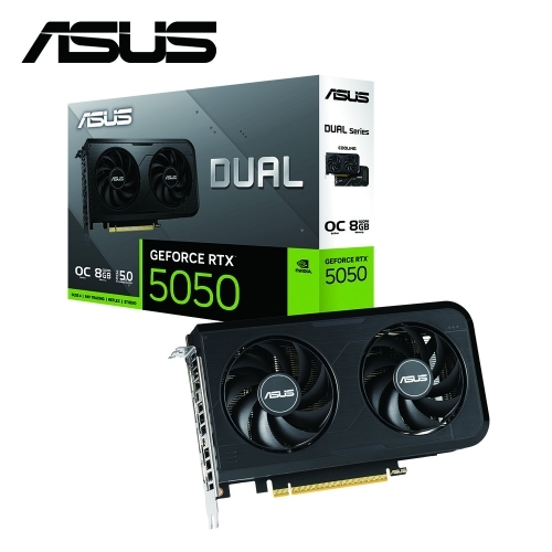抗漲搭機價!!!華碩 DUAL-RTX5050-O8G(2677Mhz/1H3DP/20.3cm/雙風扇)