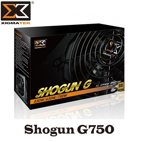 Xigmatek Shogun G750 750W 80+金牌/五年保固