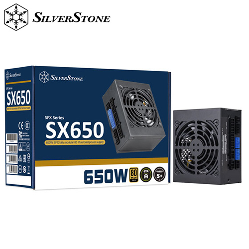 SilverStone銀欣 SST-SX650-G 650W(80+金牌/SFX/全模組/五年保固)