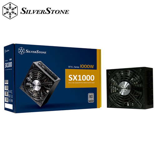 SilverStone銀欣 SST-SX1000 1000W(80+白金牌/SFX/全模組/五年保固)